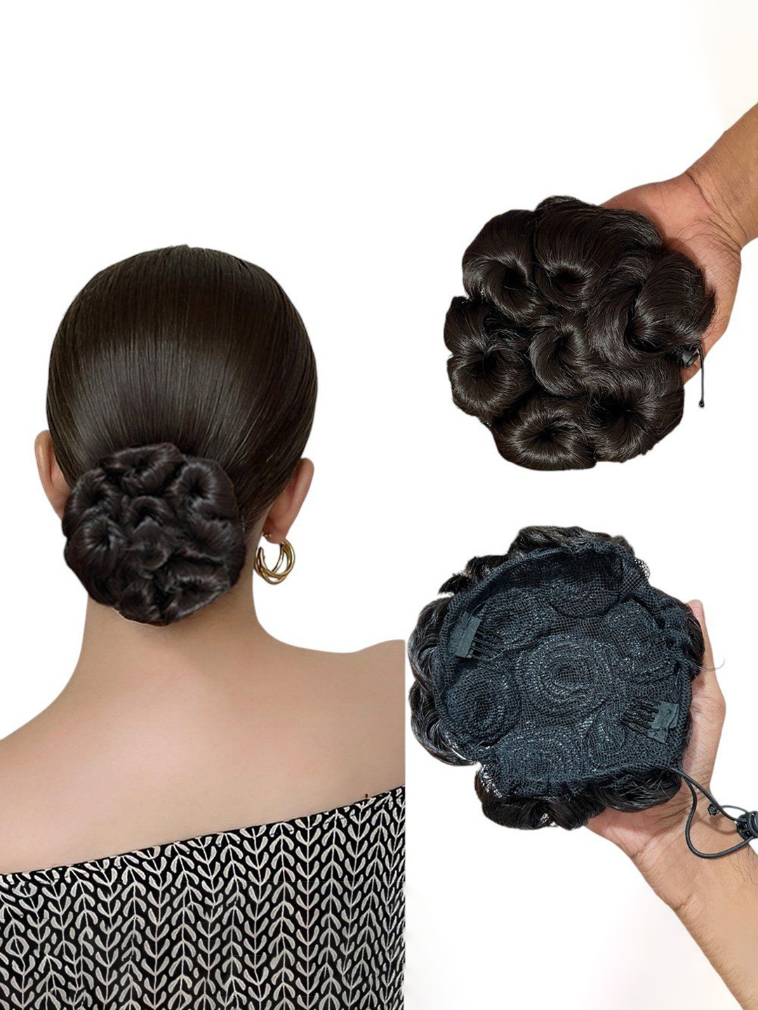 

D-Divine Messy Bun Hair Extension - Brown