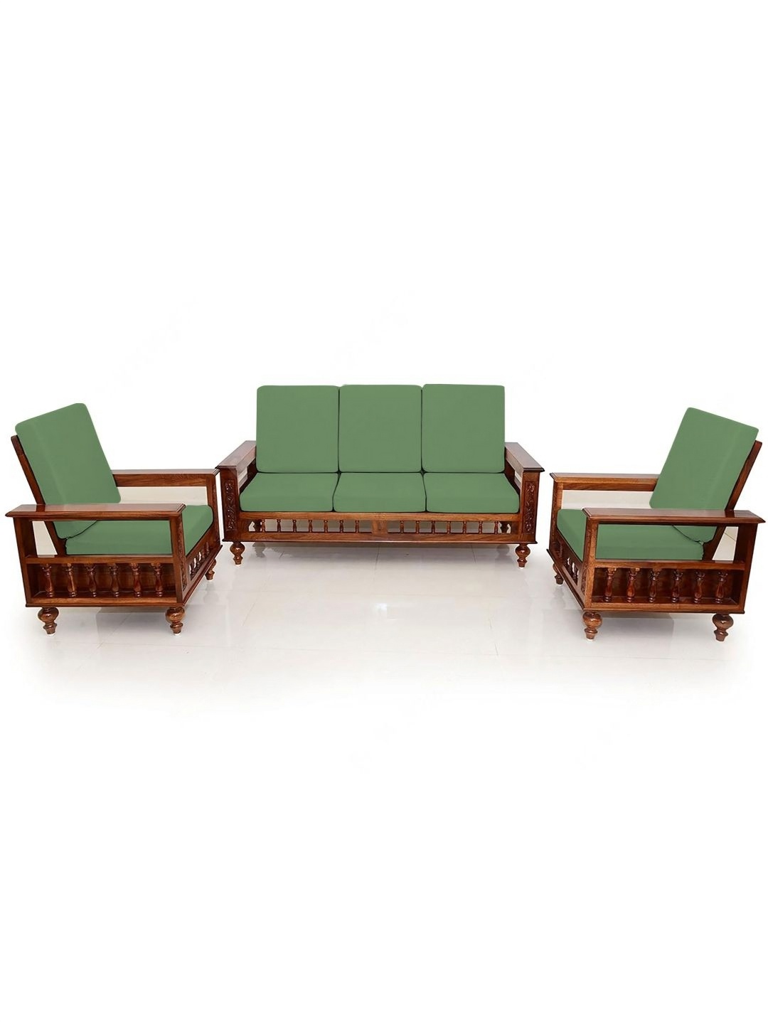 

Lazi Green 10 PiecesPolyester Sofa Cover