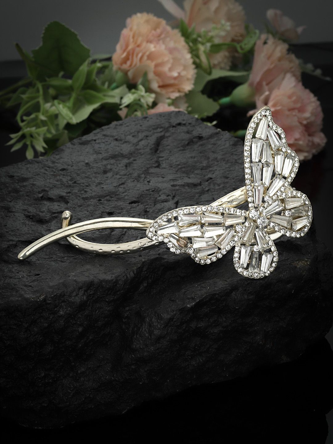 

PANASH Women Embellished Bobby Pins, Gold