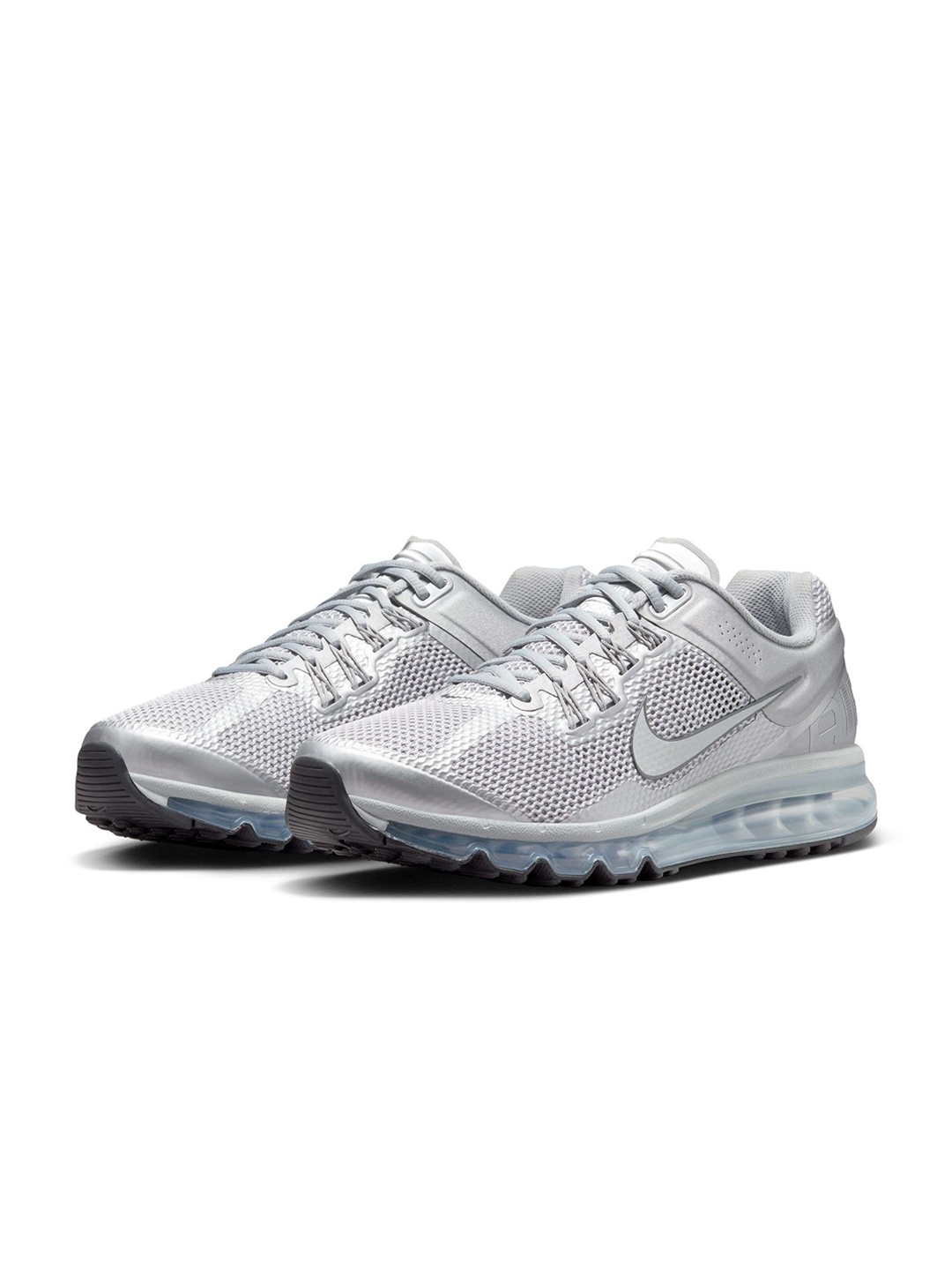 

Nike Air Max 2013 Men Lace-Ups Shoes, Silver