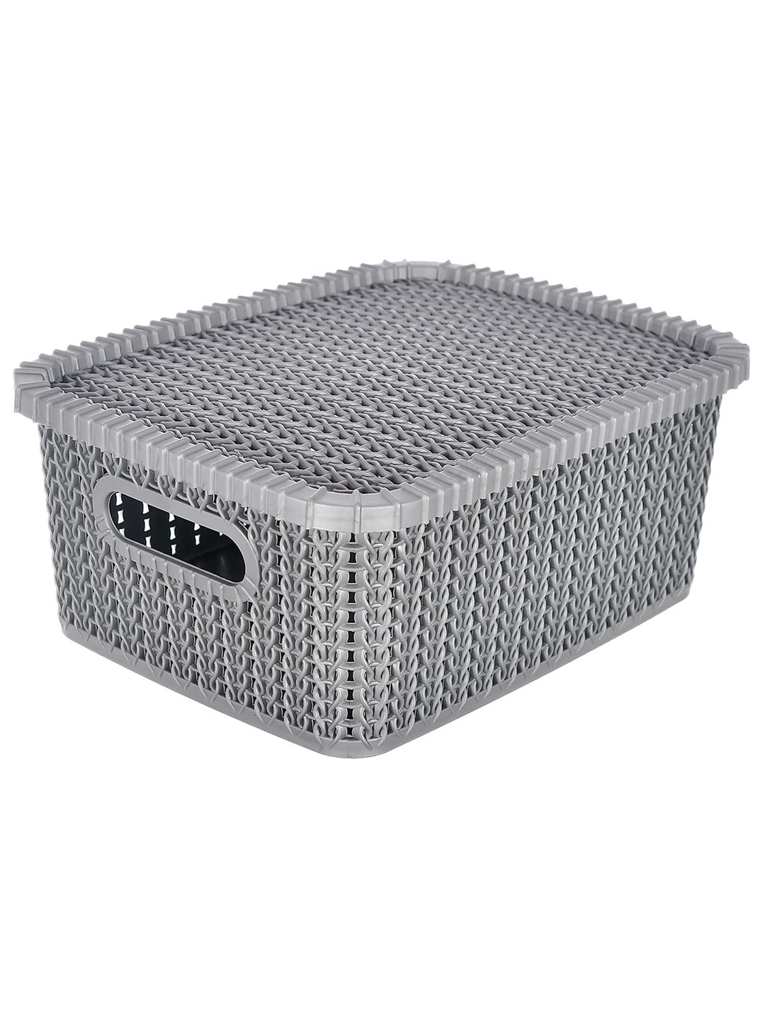 

Kuber Industries Grey Multipurposes Basket Organiser