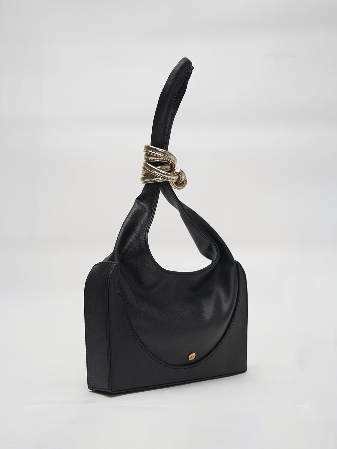 

TANN TRIM Knott Wristlet Handheld Bag, Black