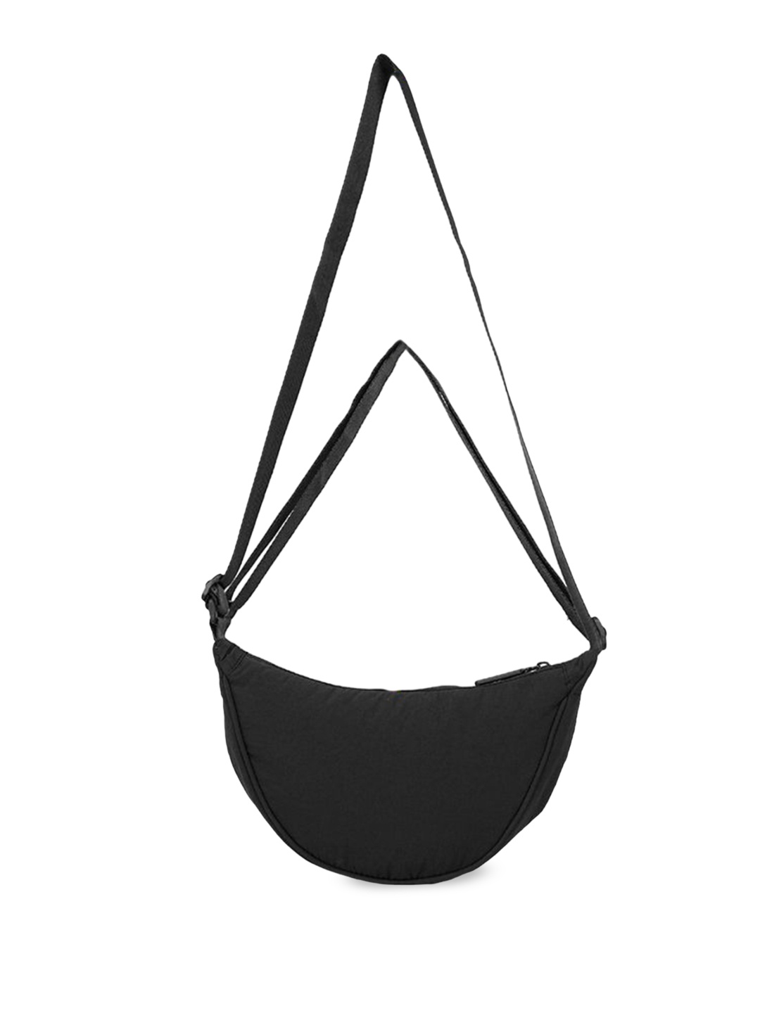 

Destinio Crossbody Half Moon Sling Bag, Black