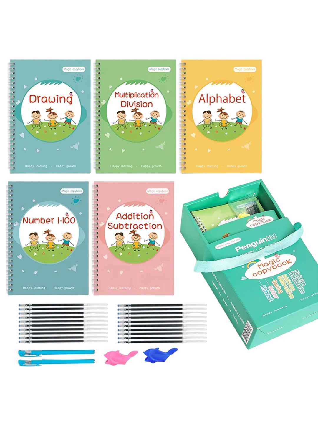

Kidology Kids BPA Free Skill Development Toy Learning and Development Toys, Teal