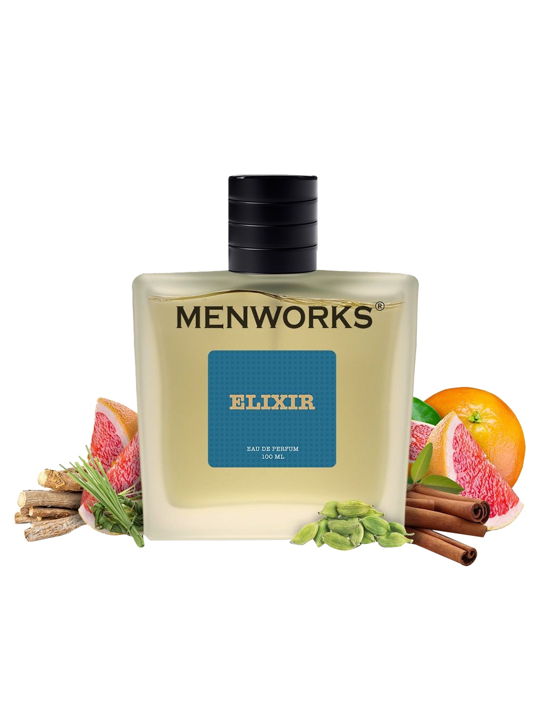 

Menworks Men Elixir Long Lasting Eau De Perfume - 100 ml, Transparent