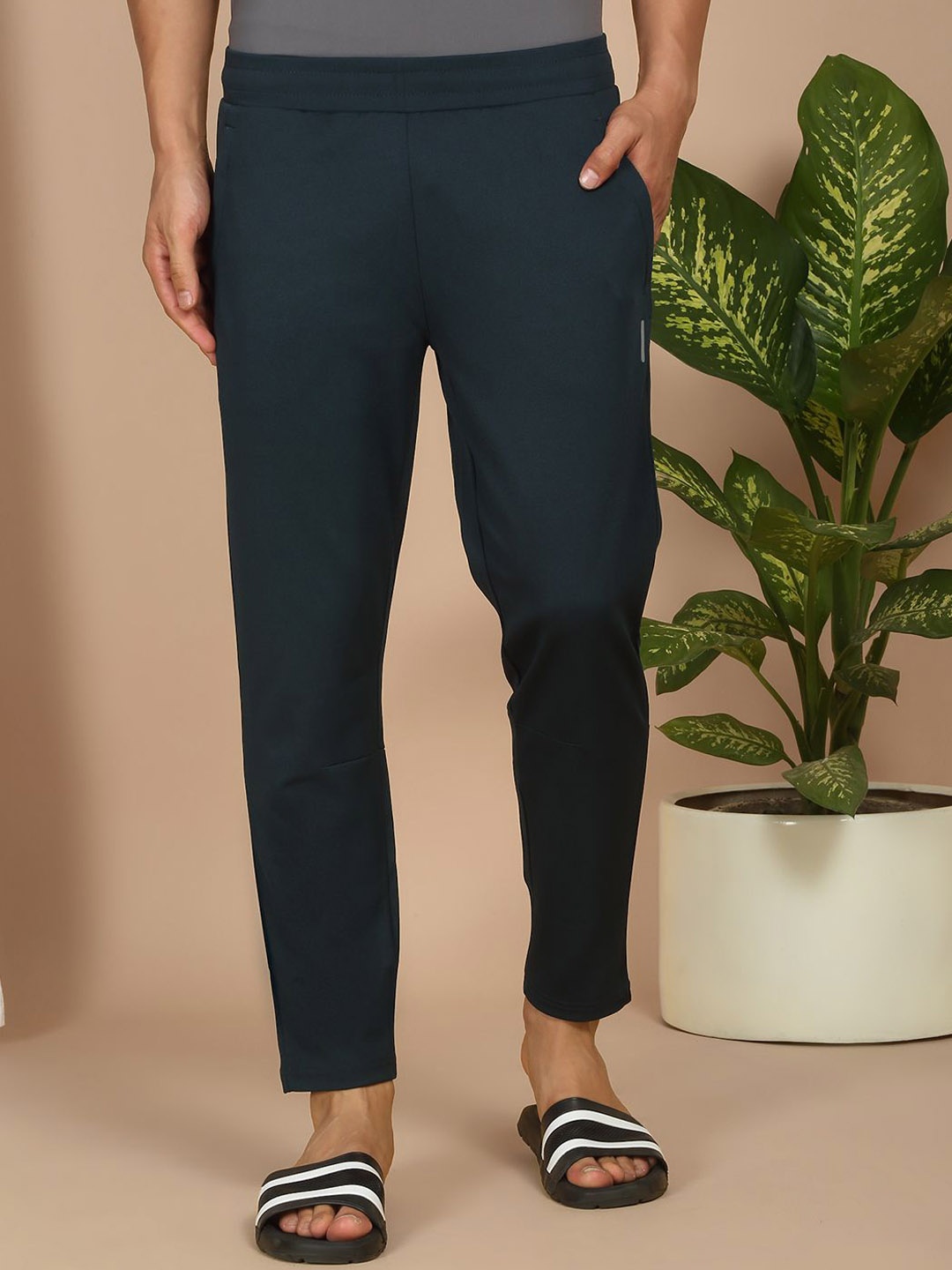 

Sweet Dreams Men Mid-Rise Lounge pant, Navy blue
