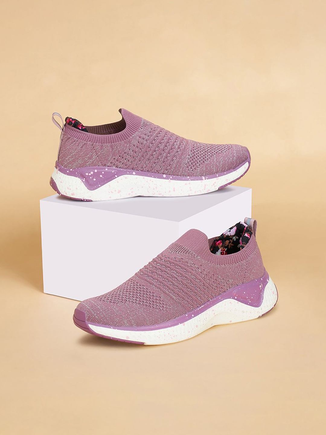 Forever Glam by Pantaloons Women Slip-On Walking Non-Marking Shoes, Pink