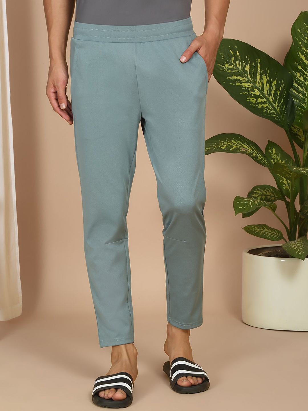 

Sweet Dreams Men Mid-Rise Lounge pant, Blue