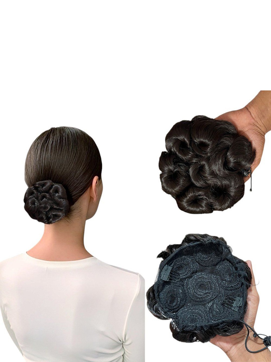 

D-Divine Messy Bun Hair Extension - Brown