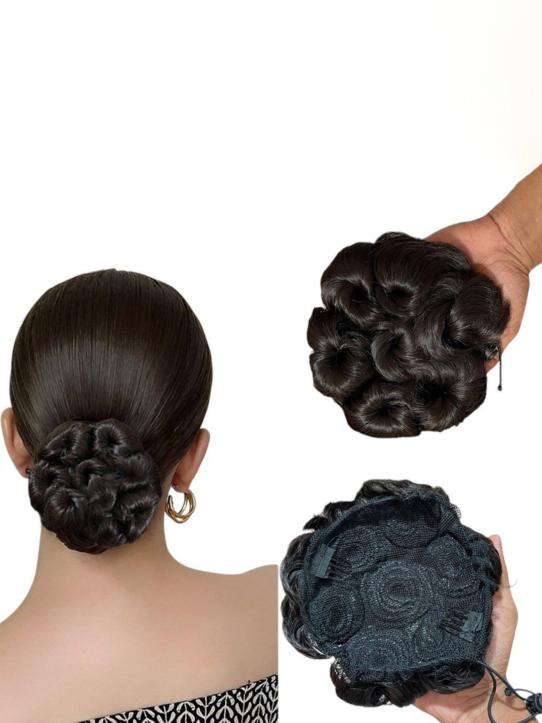

D-Divine Messy Bun Hair Extension - Brown
