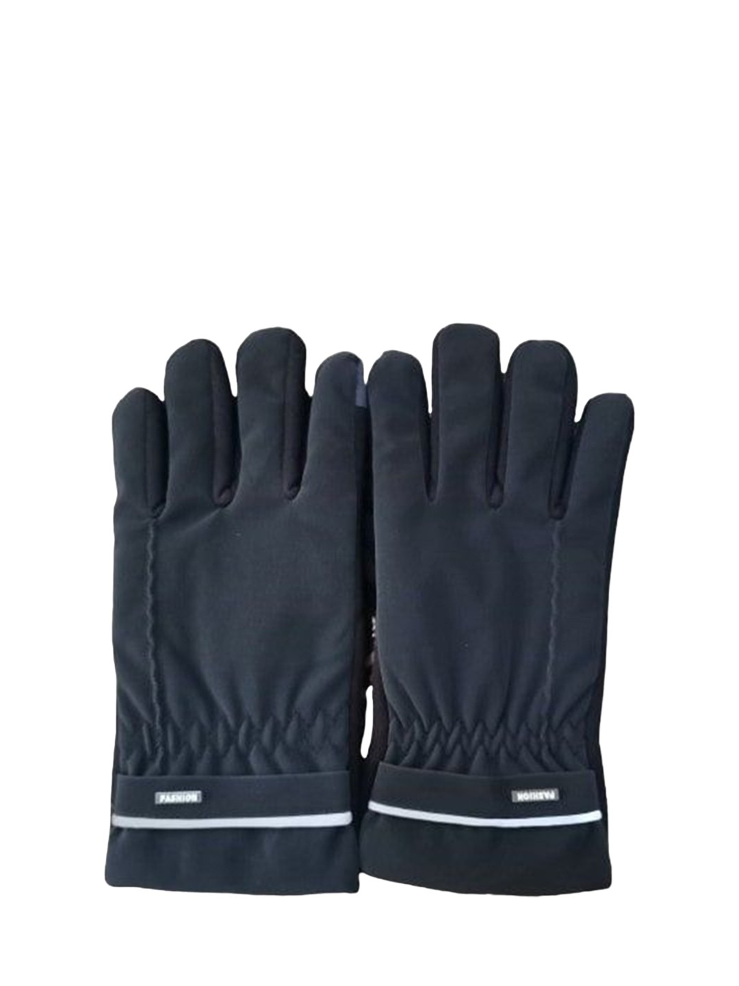 

FabSeasons Unisex Acrylic Winter Gloves, Blue