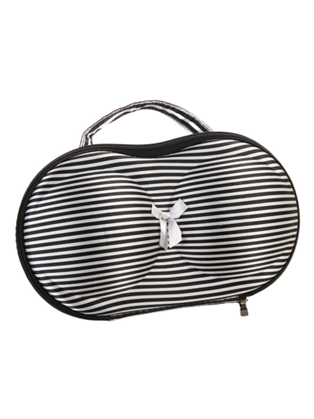 

Fabme Women Striped Travel Organiser, Silver