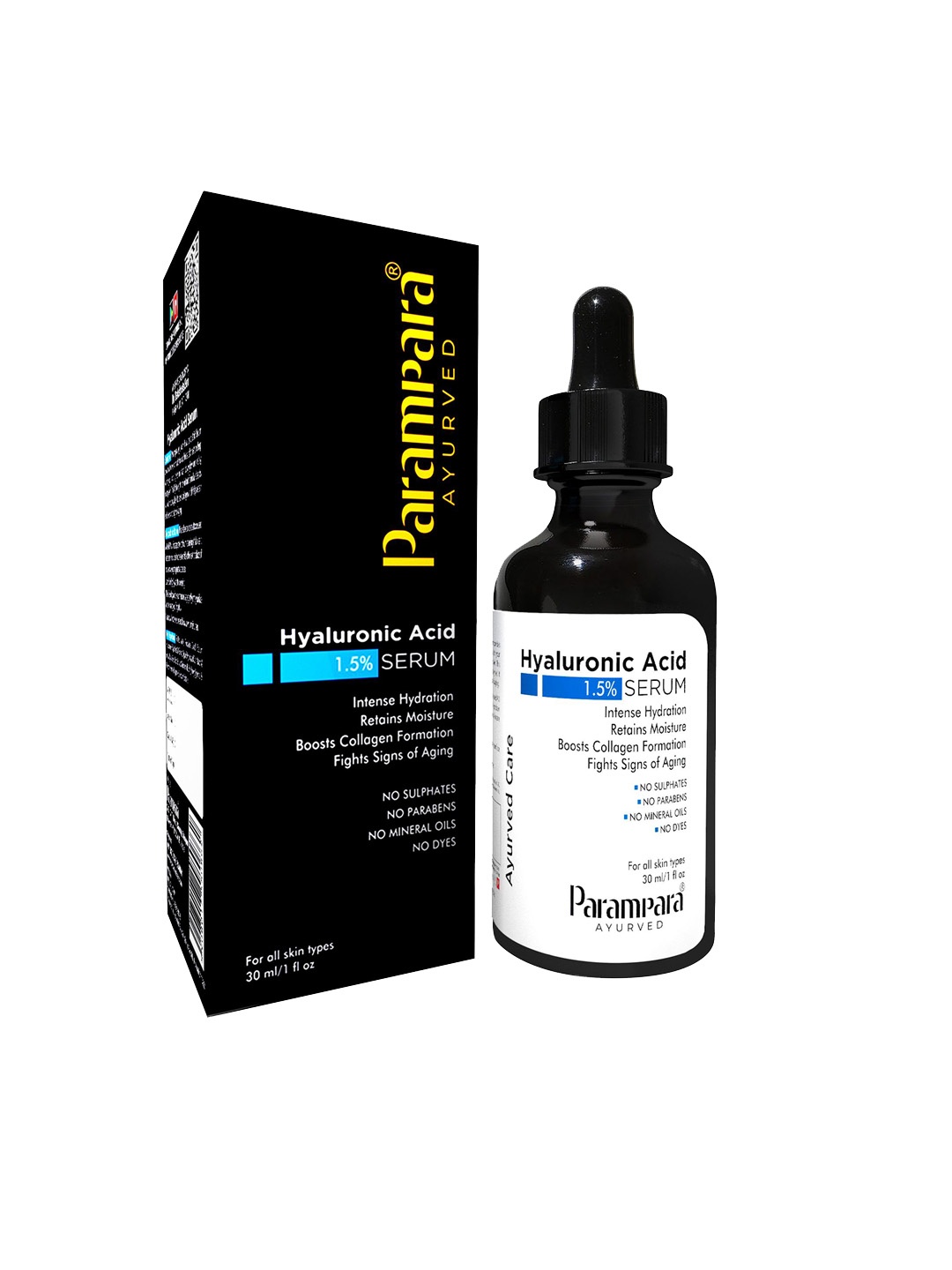 

Parampara Ayurved Hyaluronic Acid 1.5% Serum- 30 ml, Transparent