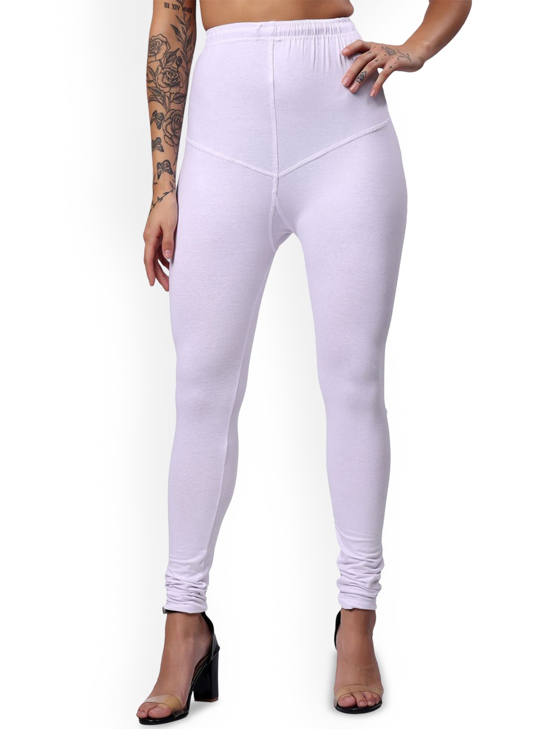 

Keviv Churidar-Length Leggings, White