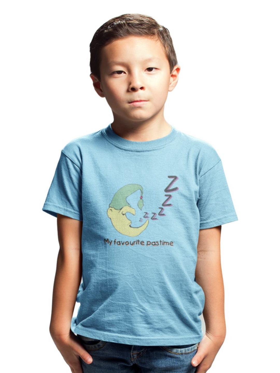 

Tantra Kids Printed T-shirt, Turquoise blue