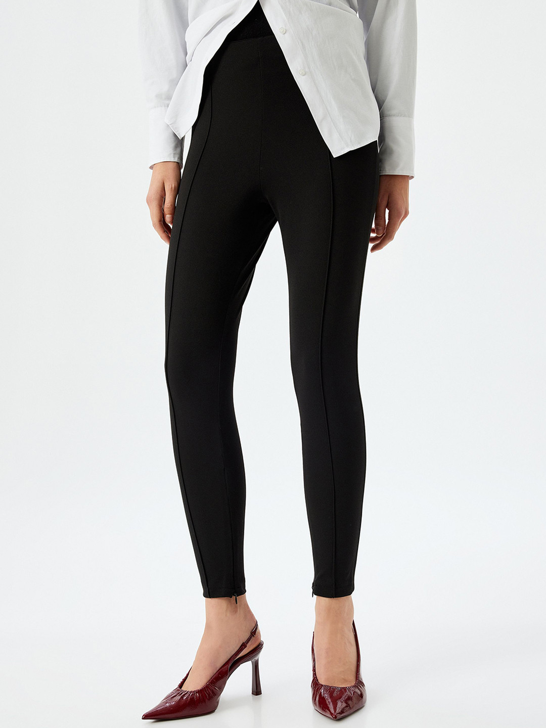 

Koton Ankle Length Jeggings, Black