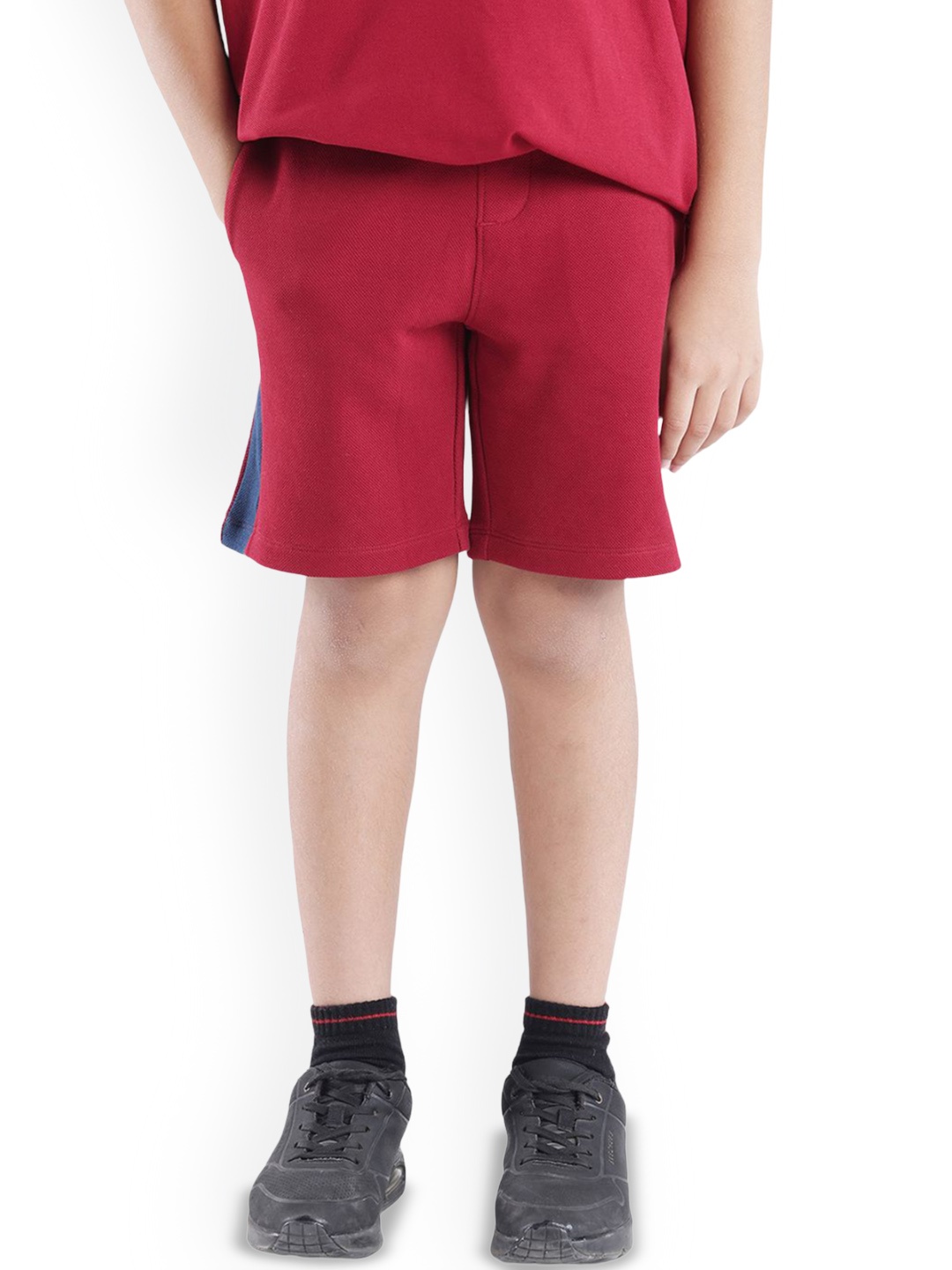 

Rare Ones Boys Cut And Sew Short, Red