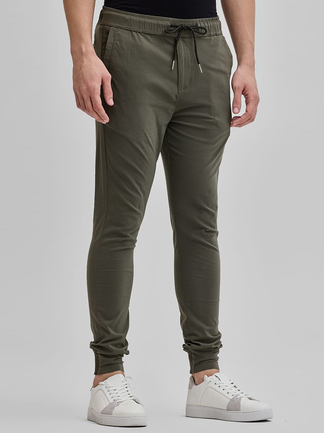 

Snitch Men Slim Fit Jogger, Olive