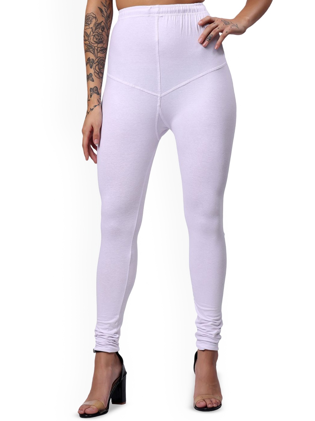 

Keviv Churidar-Length Leggings, White