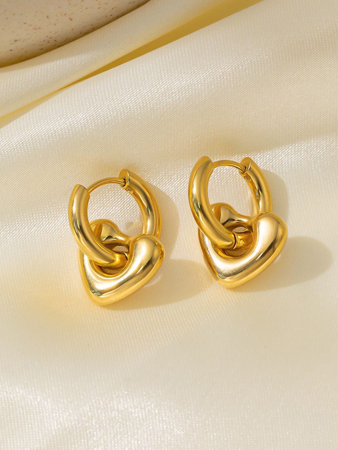 

MYKI Contemporary Hoop Earrings, Gold