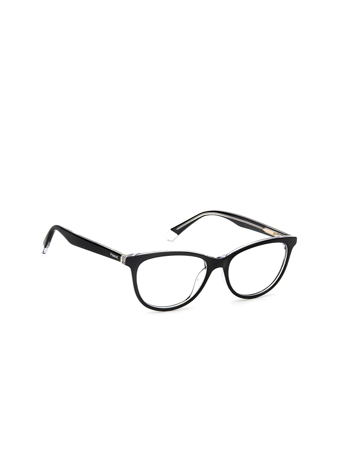 

Polaroid Women Rimless Round Frames, Black