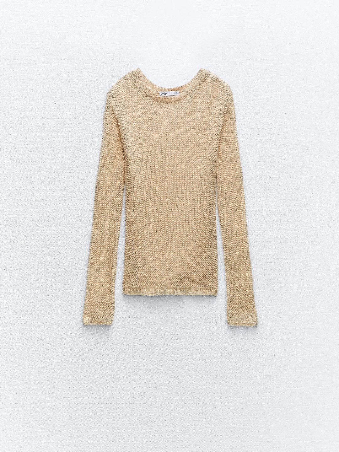 

ZARA Women Beige Sweaters