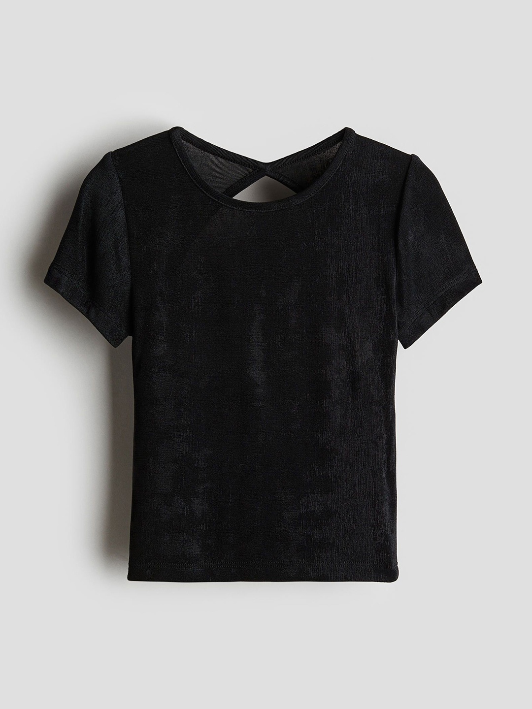 

H&M Girls Open-Back Tops, Black