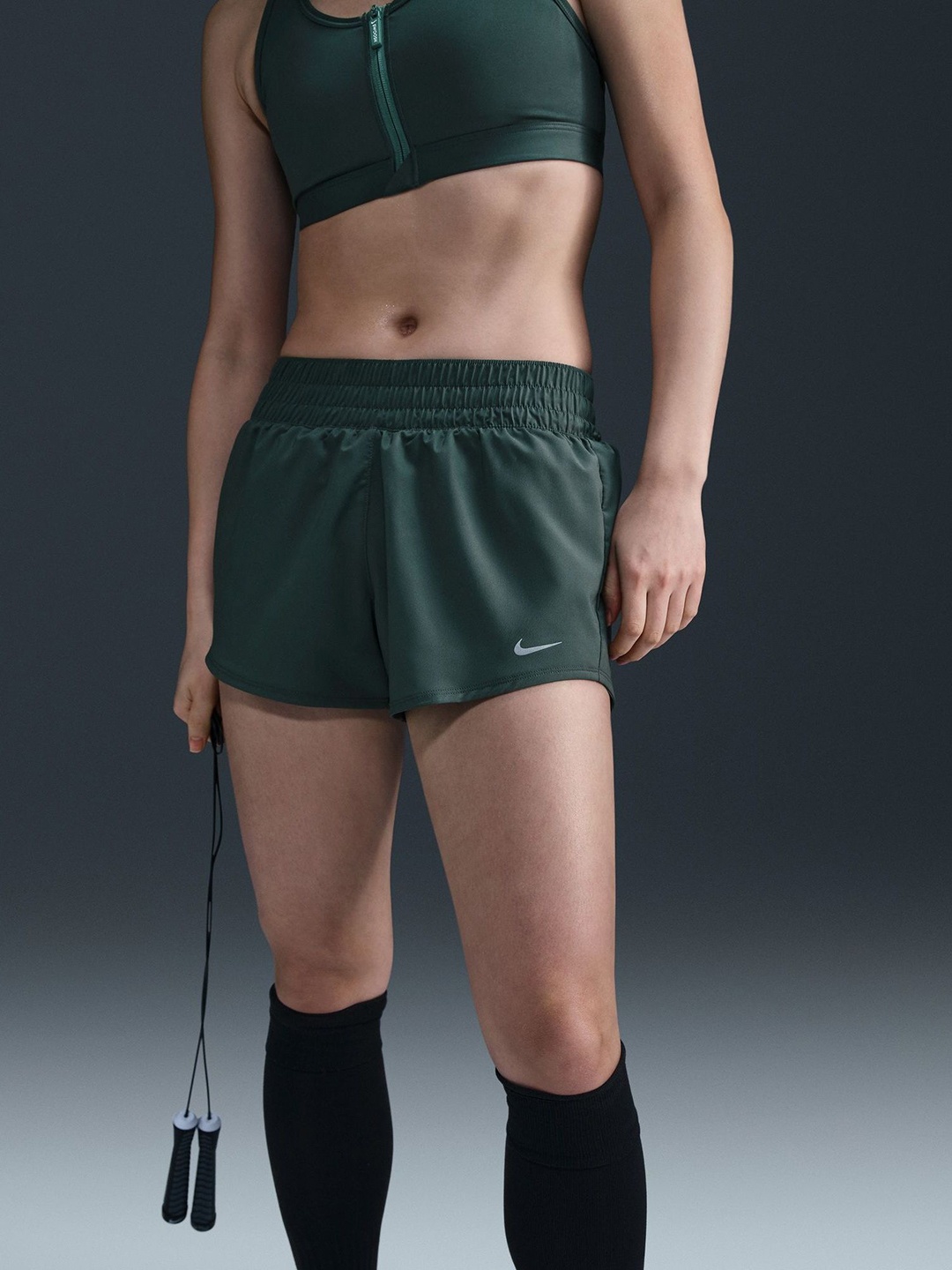 

Nike Women Dri-FIT One Shorts, Green