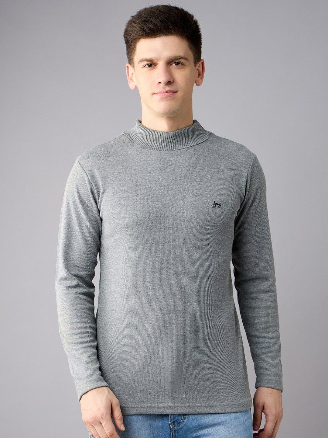 

ARRAY Men Sweatshirt, Grey melange