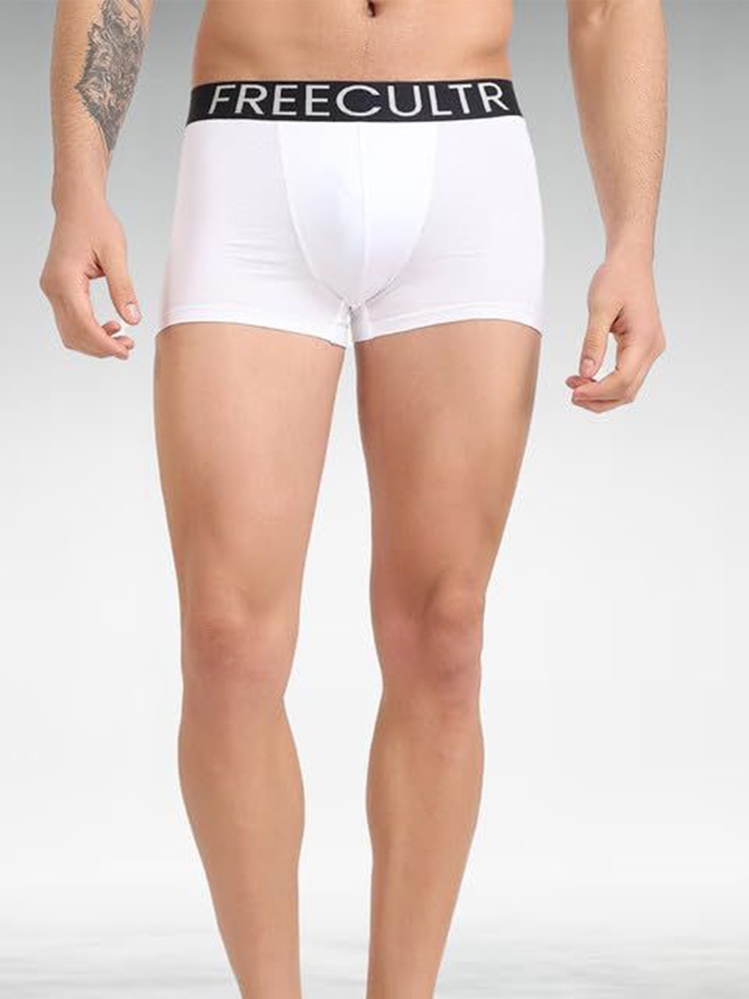 

FREECULTR Anti-Bacterial Organic Cotton Trunks, White