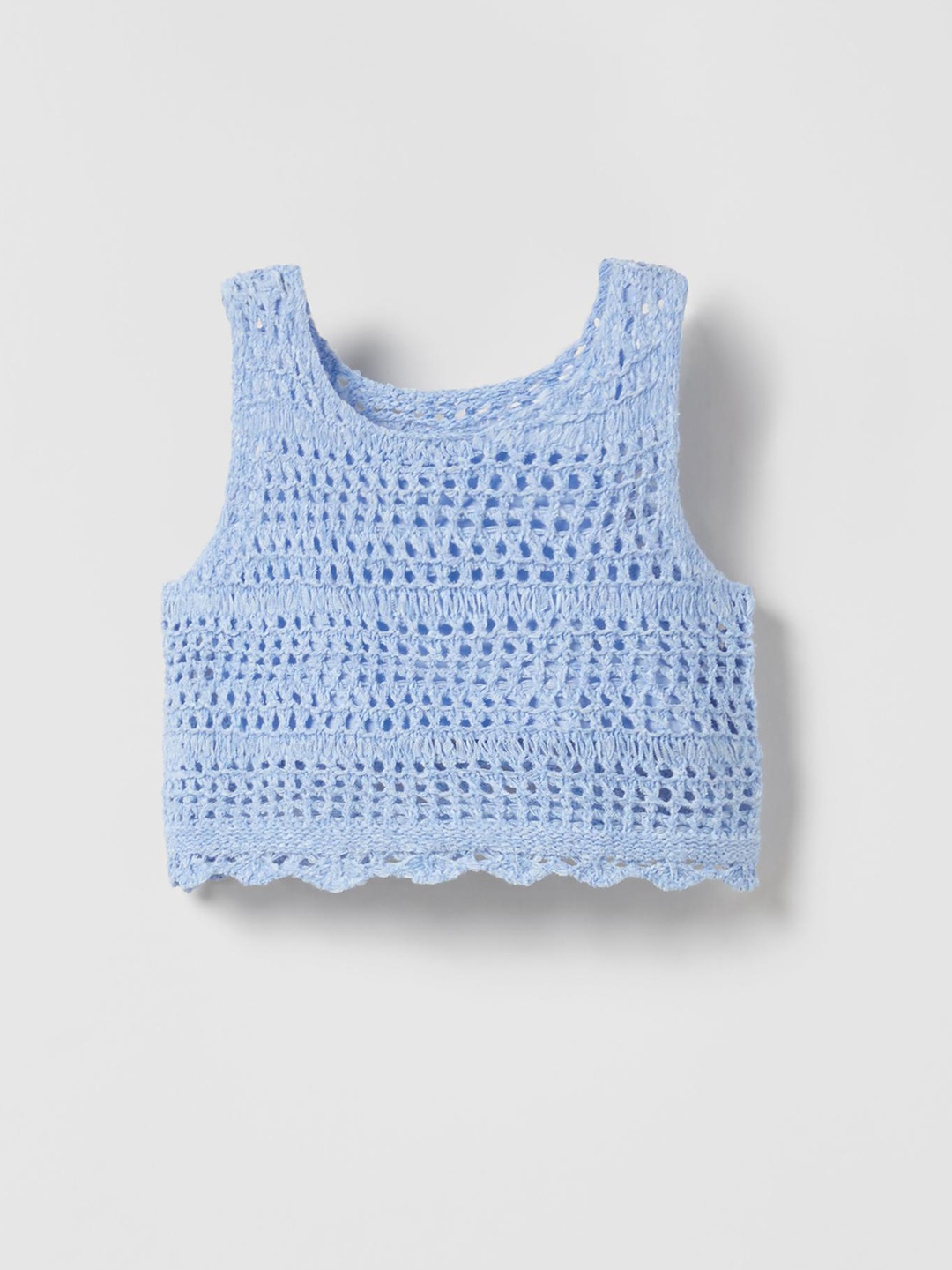 

ZARA Kids-Girls Blue Tshirts
