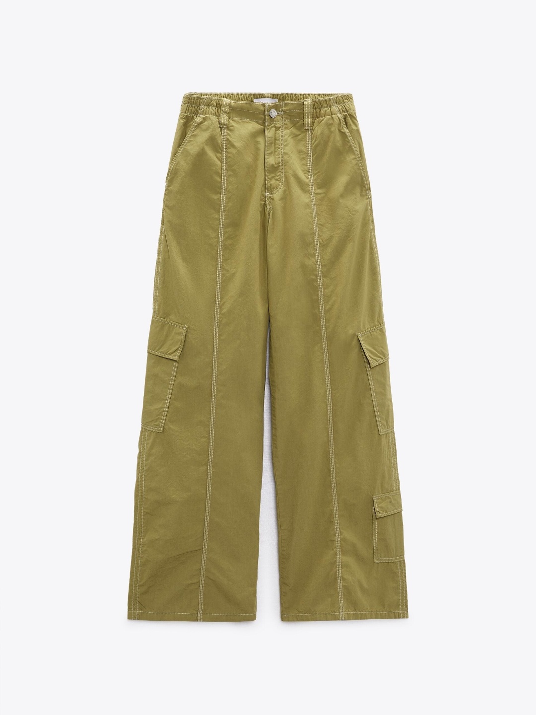 

ZARA Women Olive Trousers