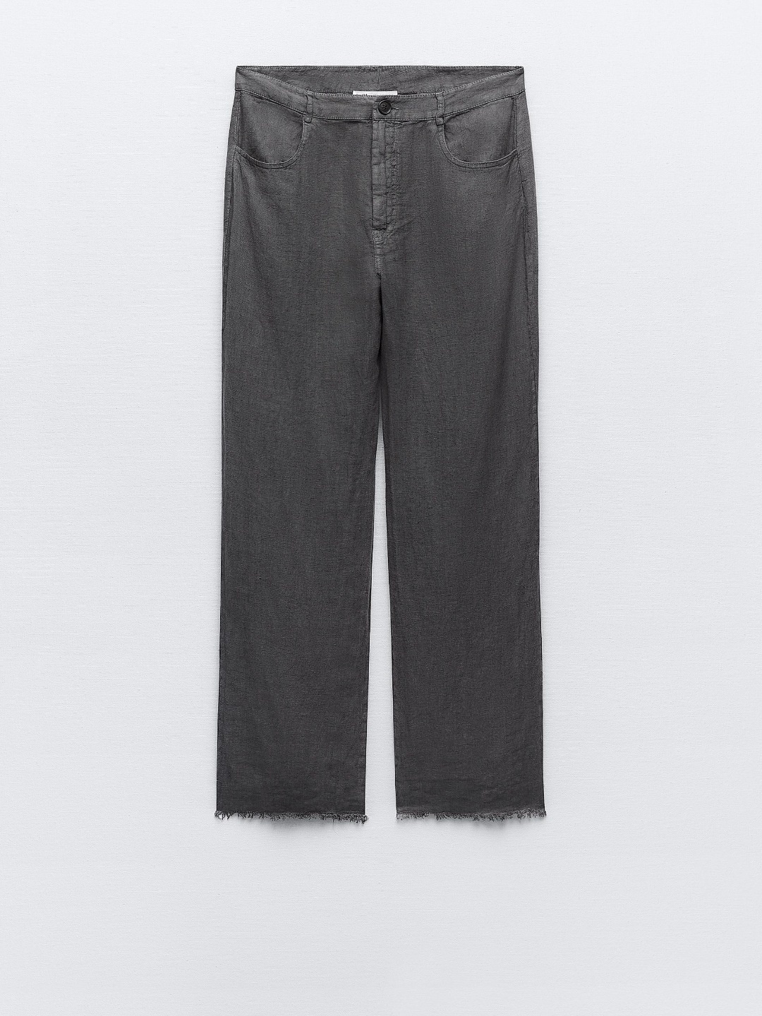 

ZARA Women Grey Trousers