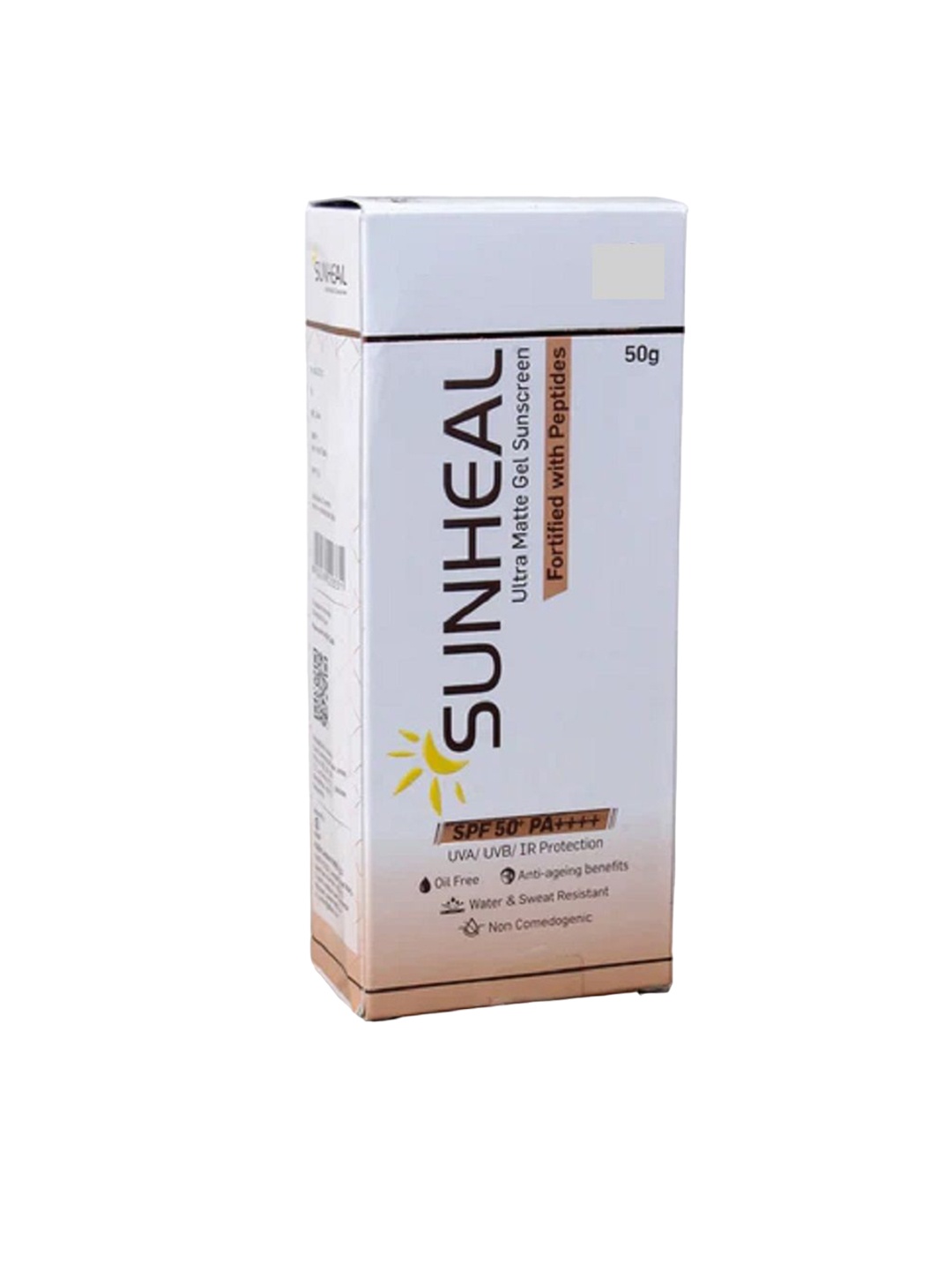 

RAASO Set of 2 Sunheal SPF 50+ PA++++ Ultra Matte Gel Sunscreen - 50 g each, White