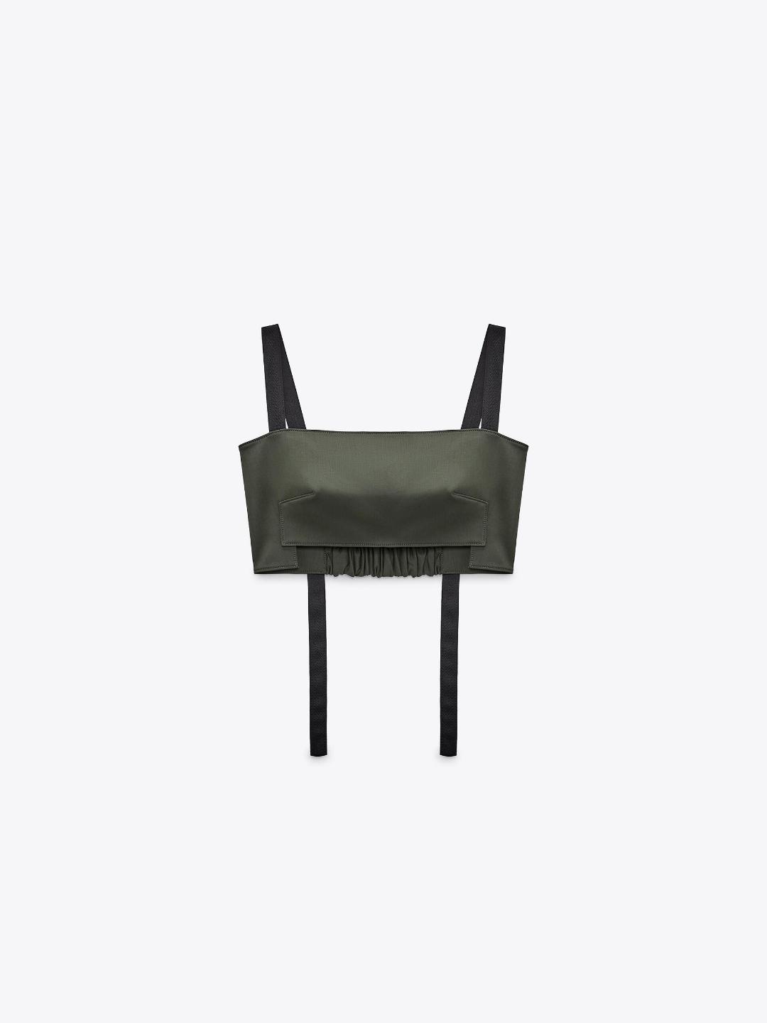 

ZARA Women Khaki Tops