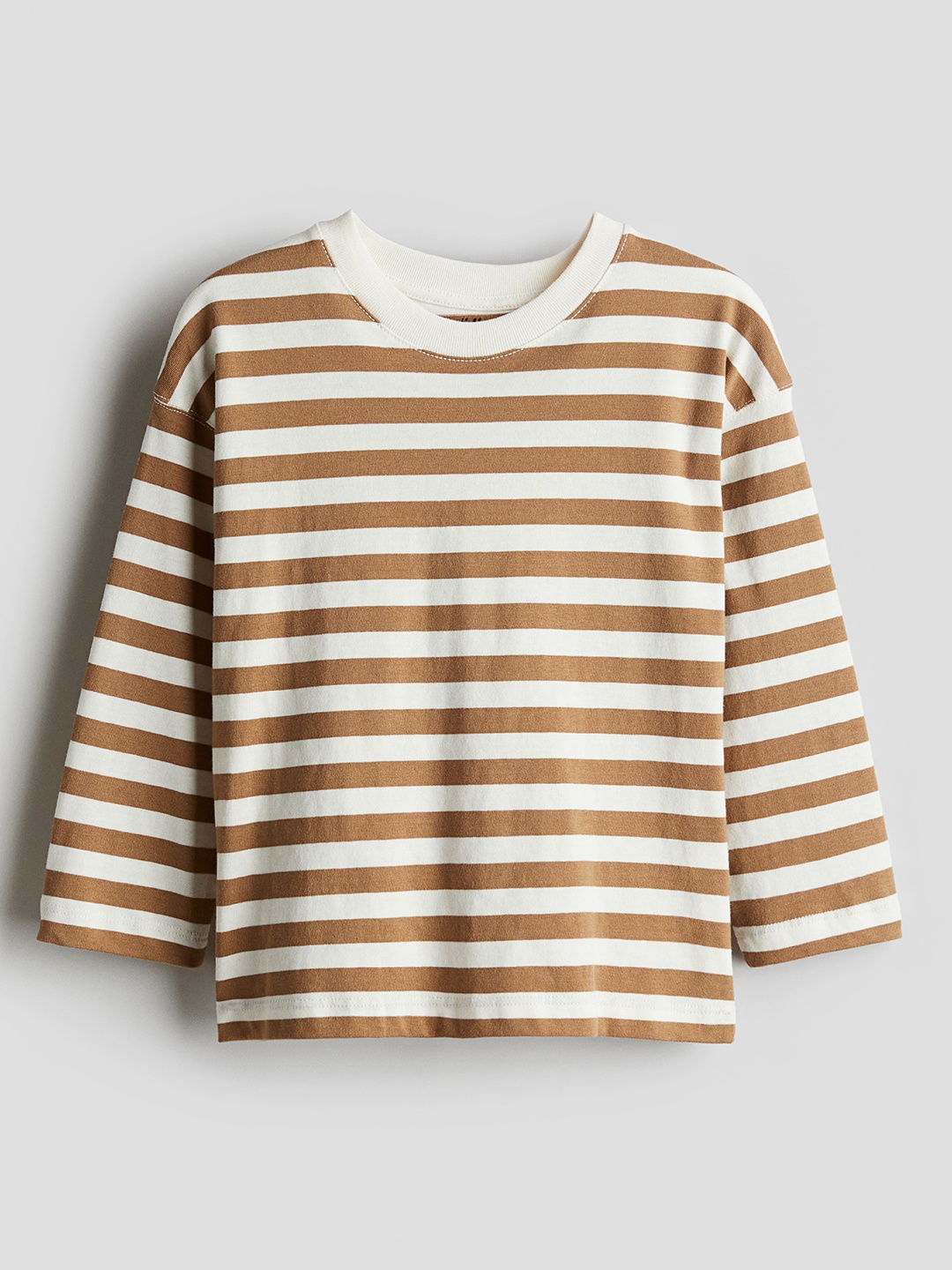 

H&M Boys Long-sleeved T-shirt, Beige