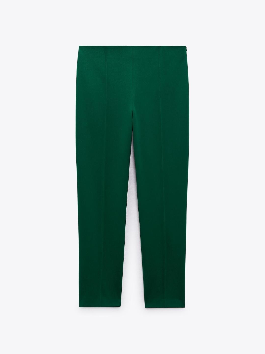 

ZARA Women Green Trousers