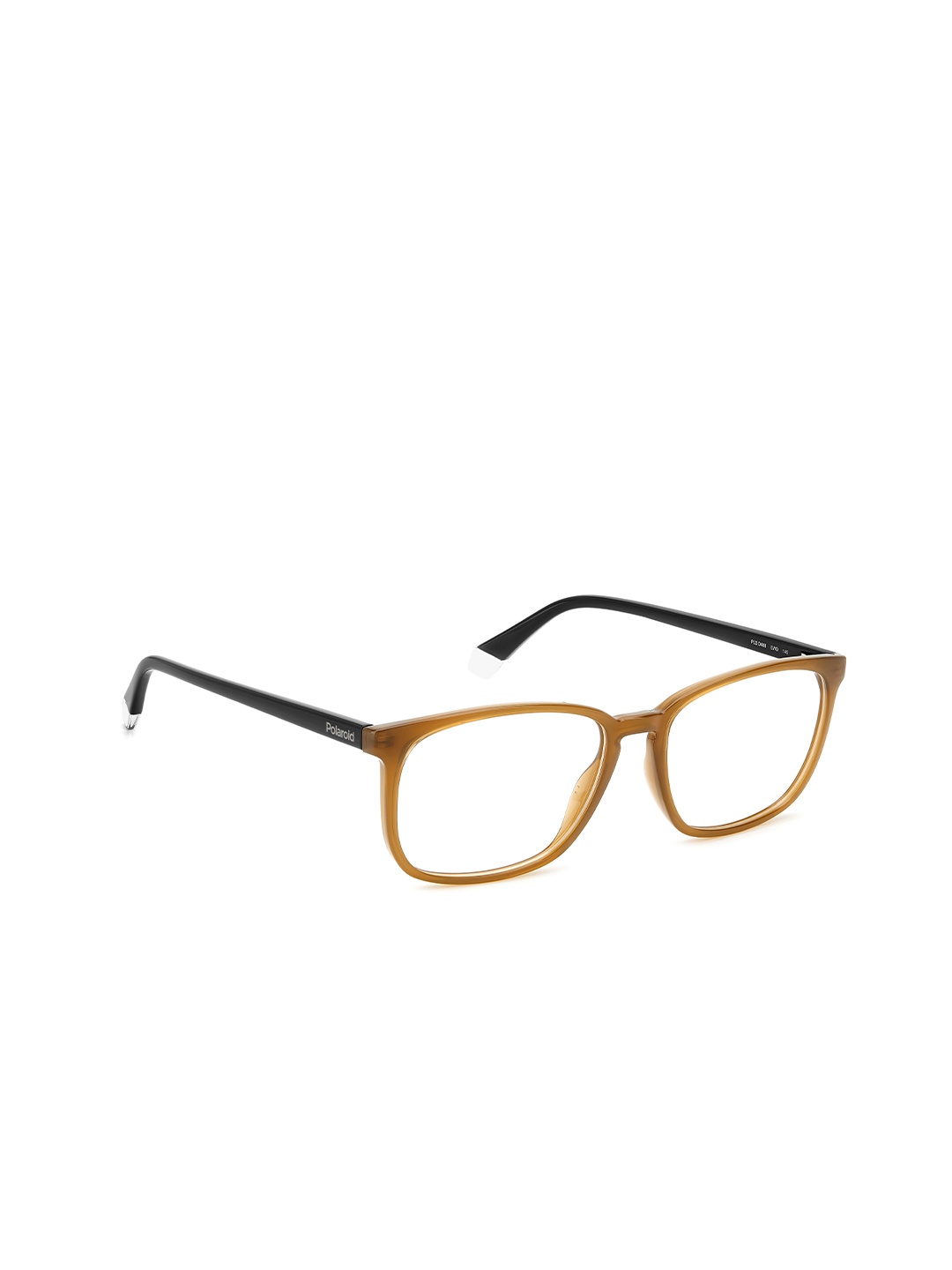 

Polaroid Men Rimless Square Frames, Brown