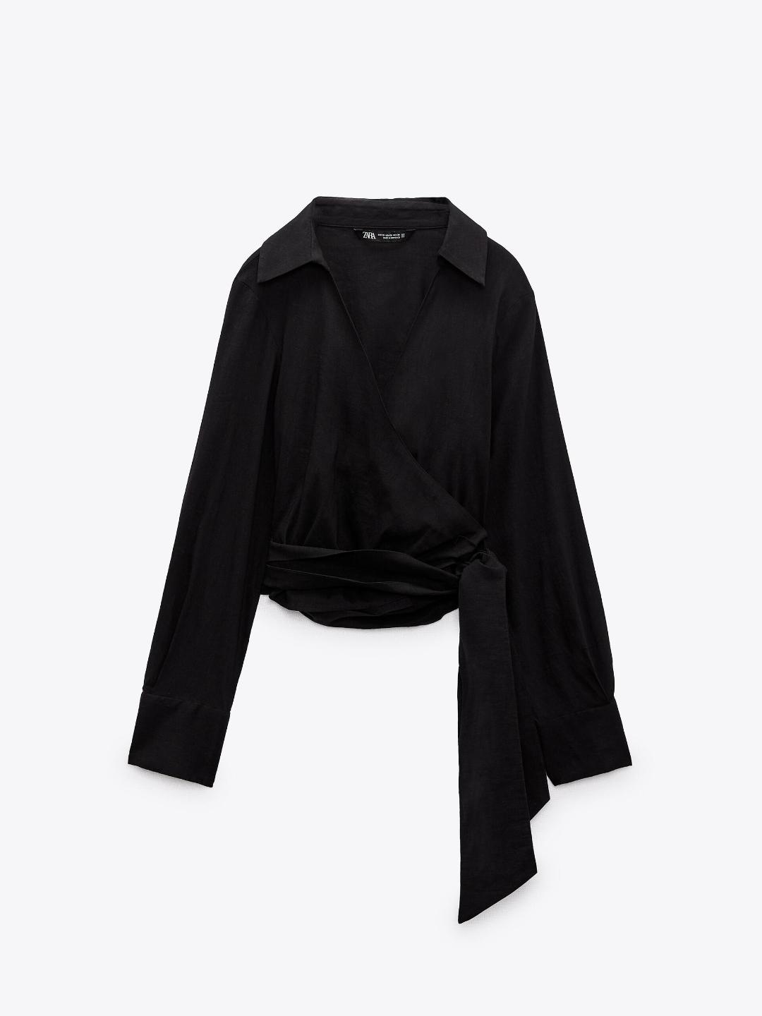 

ZARA Women Black Tops