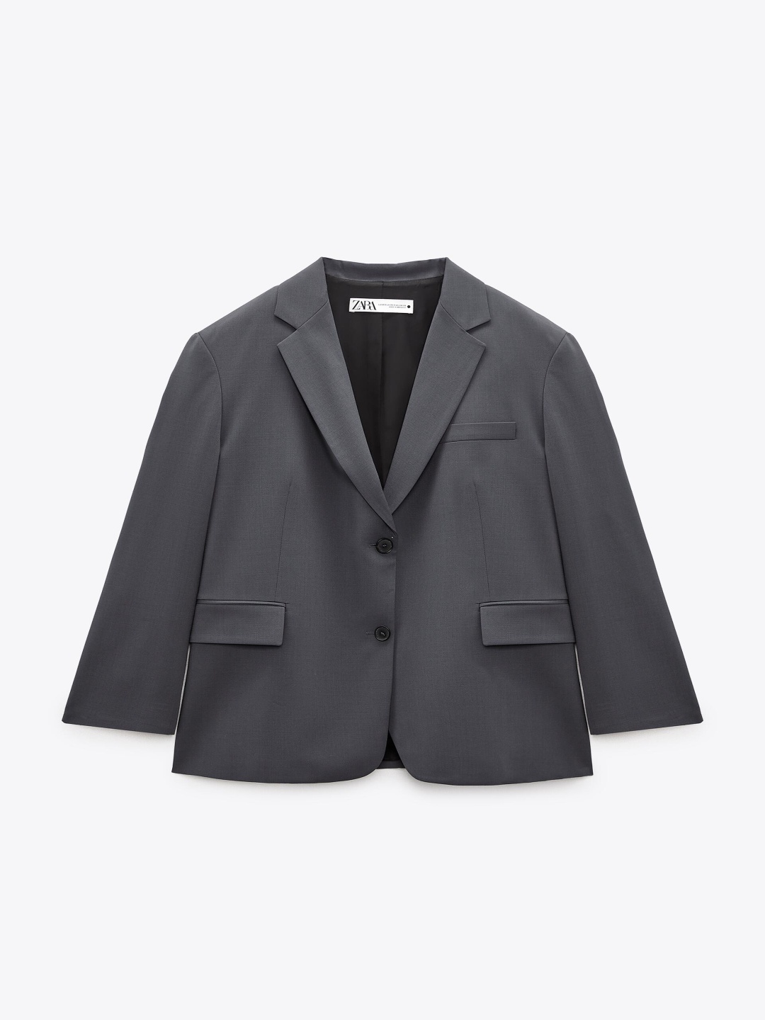 

ZARA Women Grey Blazers