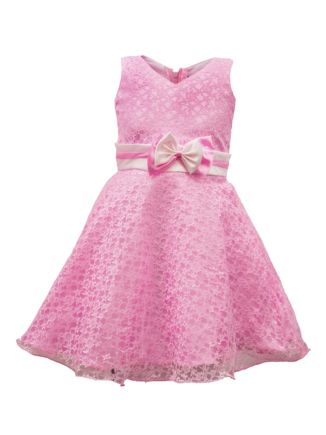 

BAESD Embellished Fit & Flare Dress, Pink
