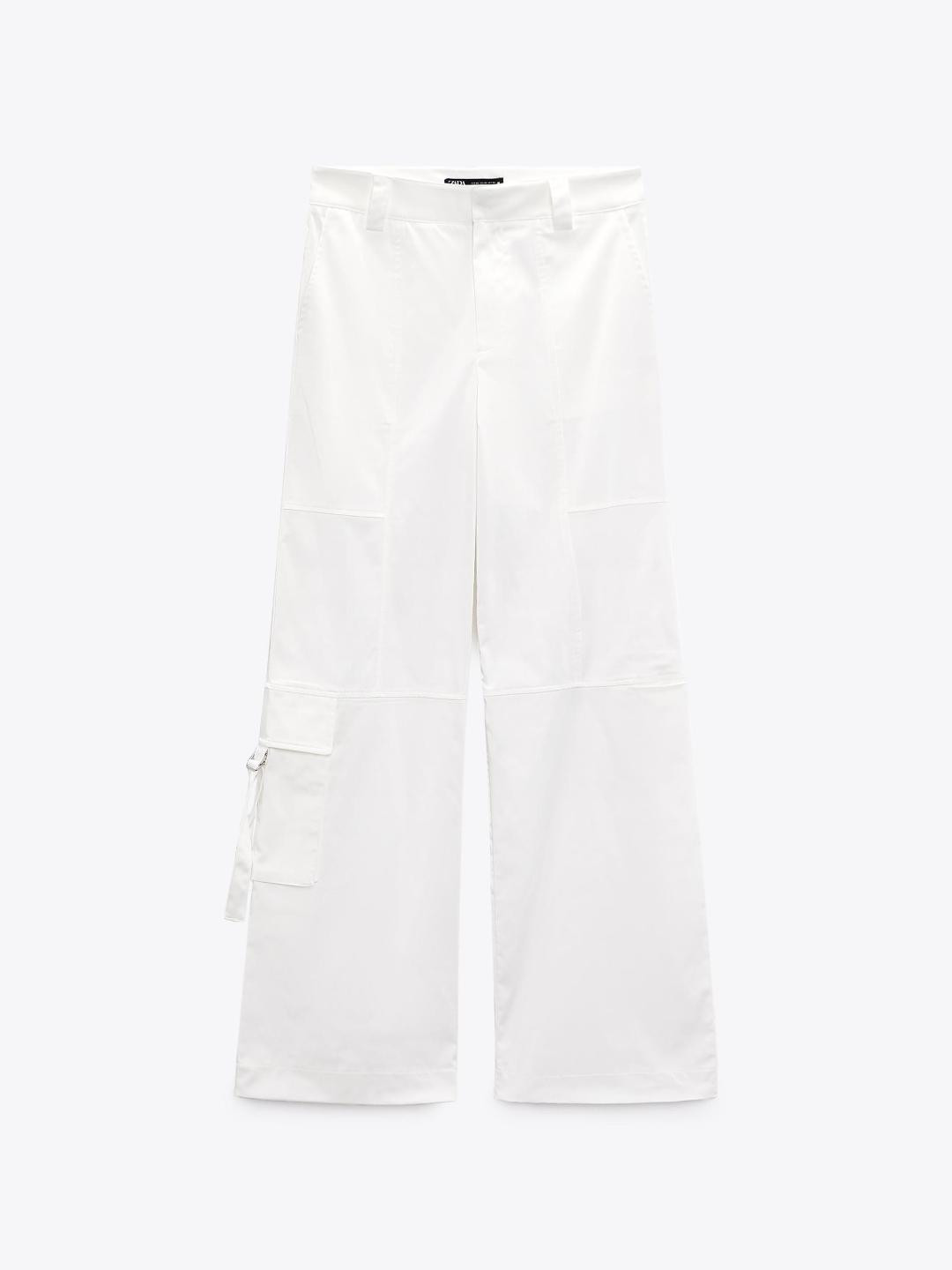 

ZARA Women White Trousers