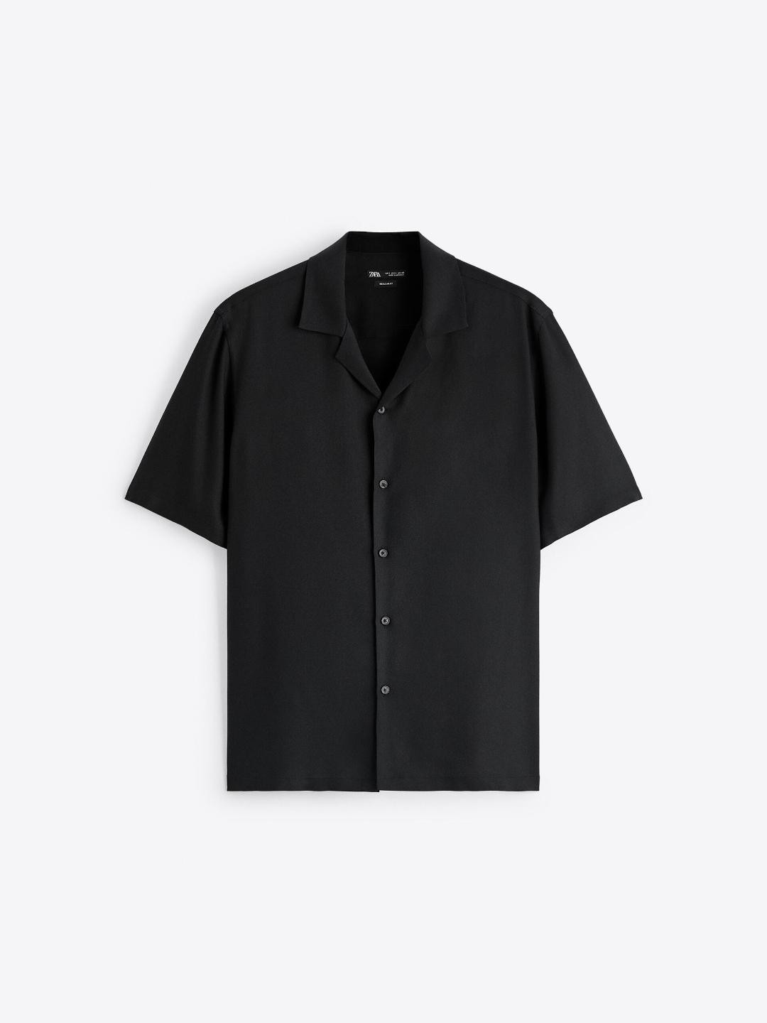 

ZARA Men Black Shirts