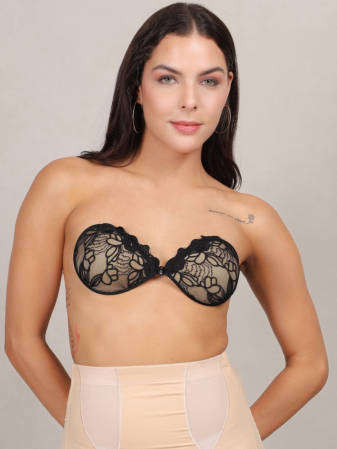 

bare dezire Bra Medium Coverage Lightly Padded, Black