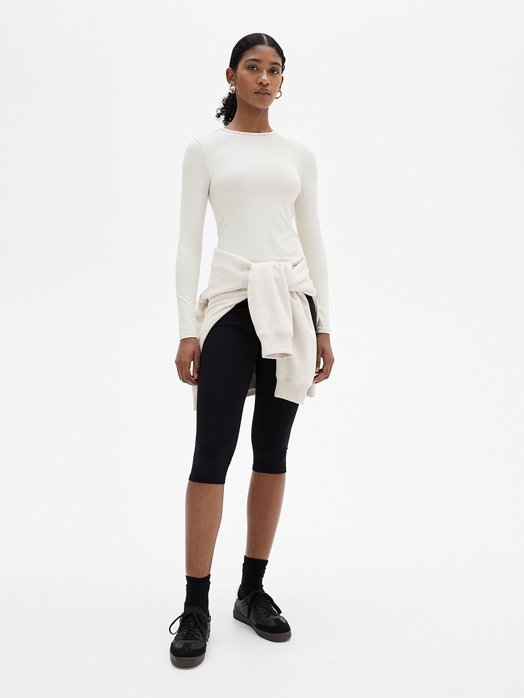 

H&M Long-Sleeved Tops, White