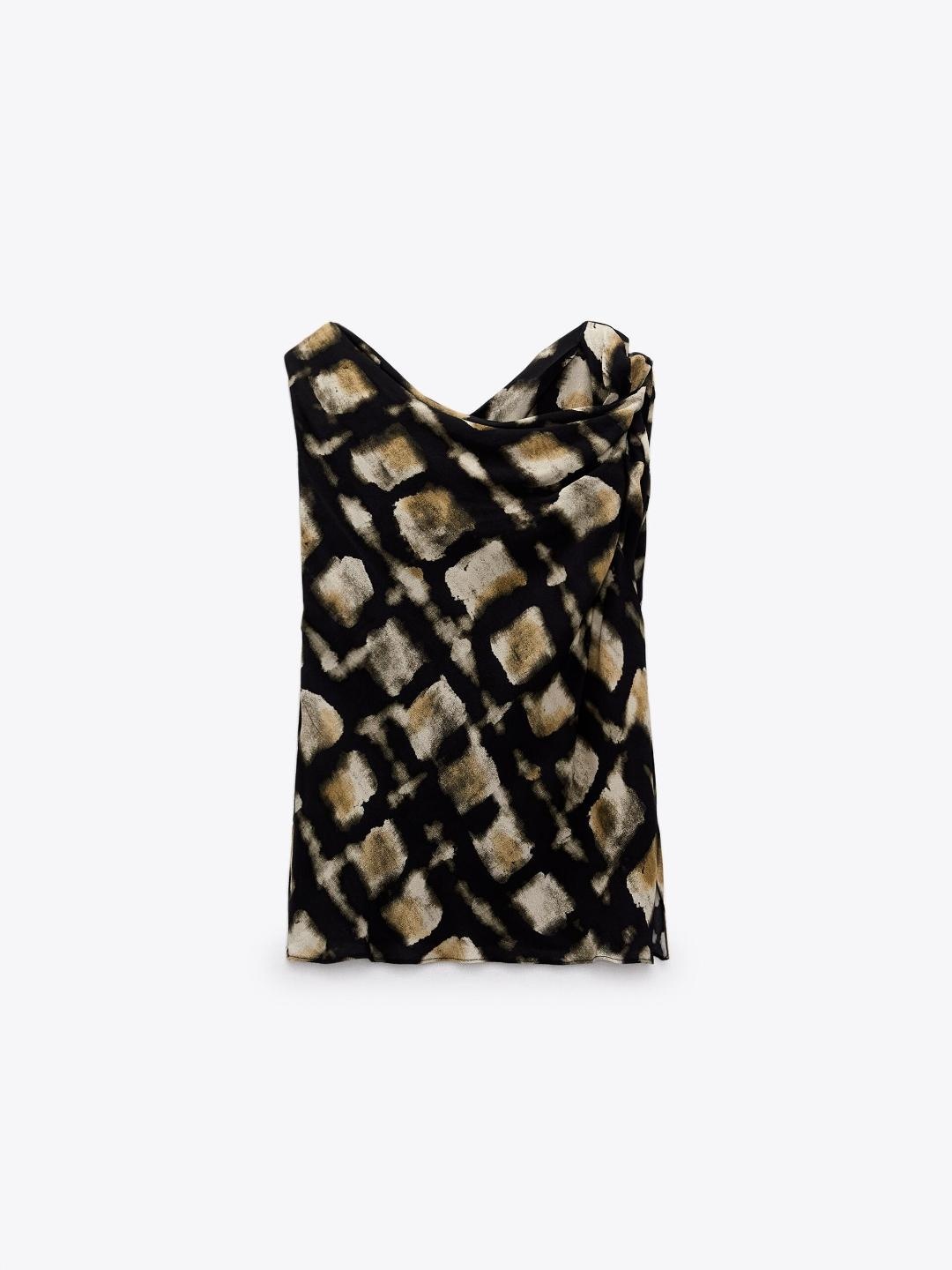 

ZARA Women Black Tops