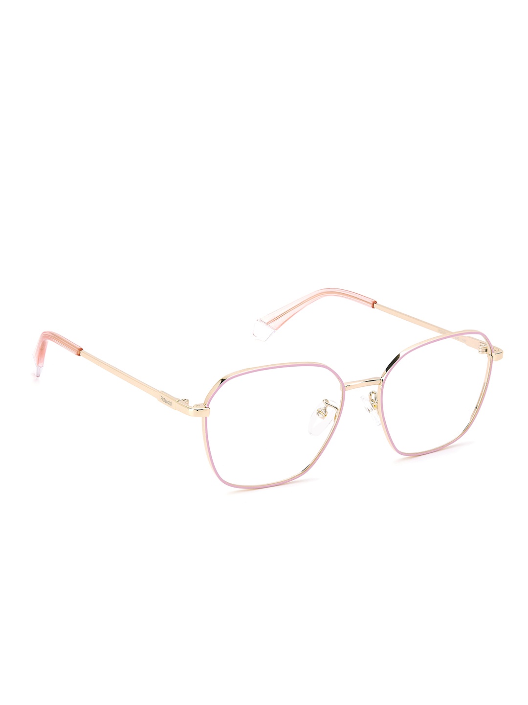 

Polaroid Rimless Aviator Frames, Pink