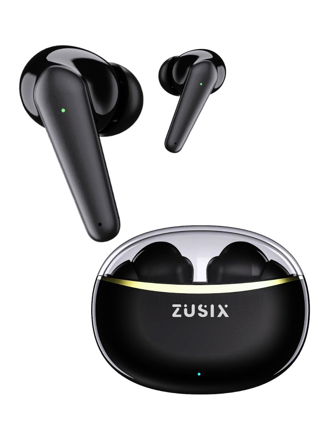 

zusix Deep Bass Truly Wireless Earbuds, Black