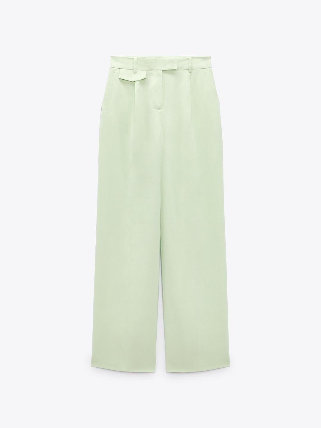 

ZARA Women Green Trousers