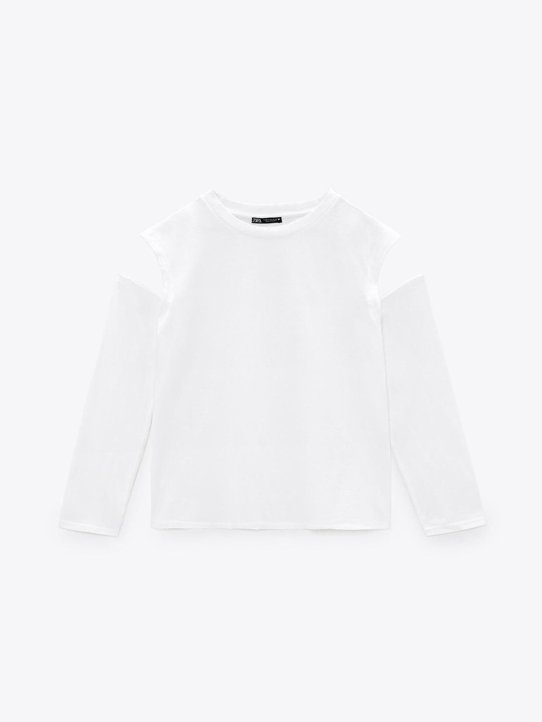 

ZARA Women White T-shirt